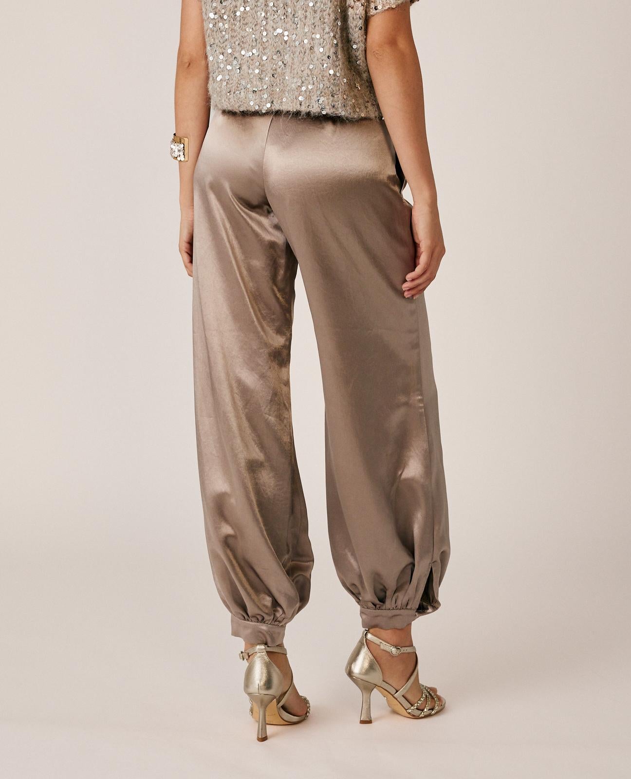 PANTALÓN BOMBACHO SATÉN