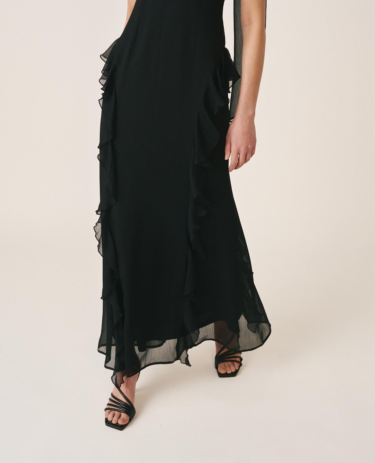 RUFFLE DRESS