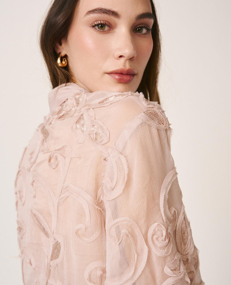 CAMISA LARGA BORDADA