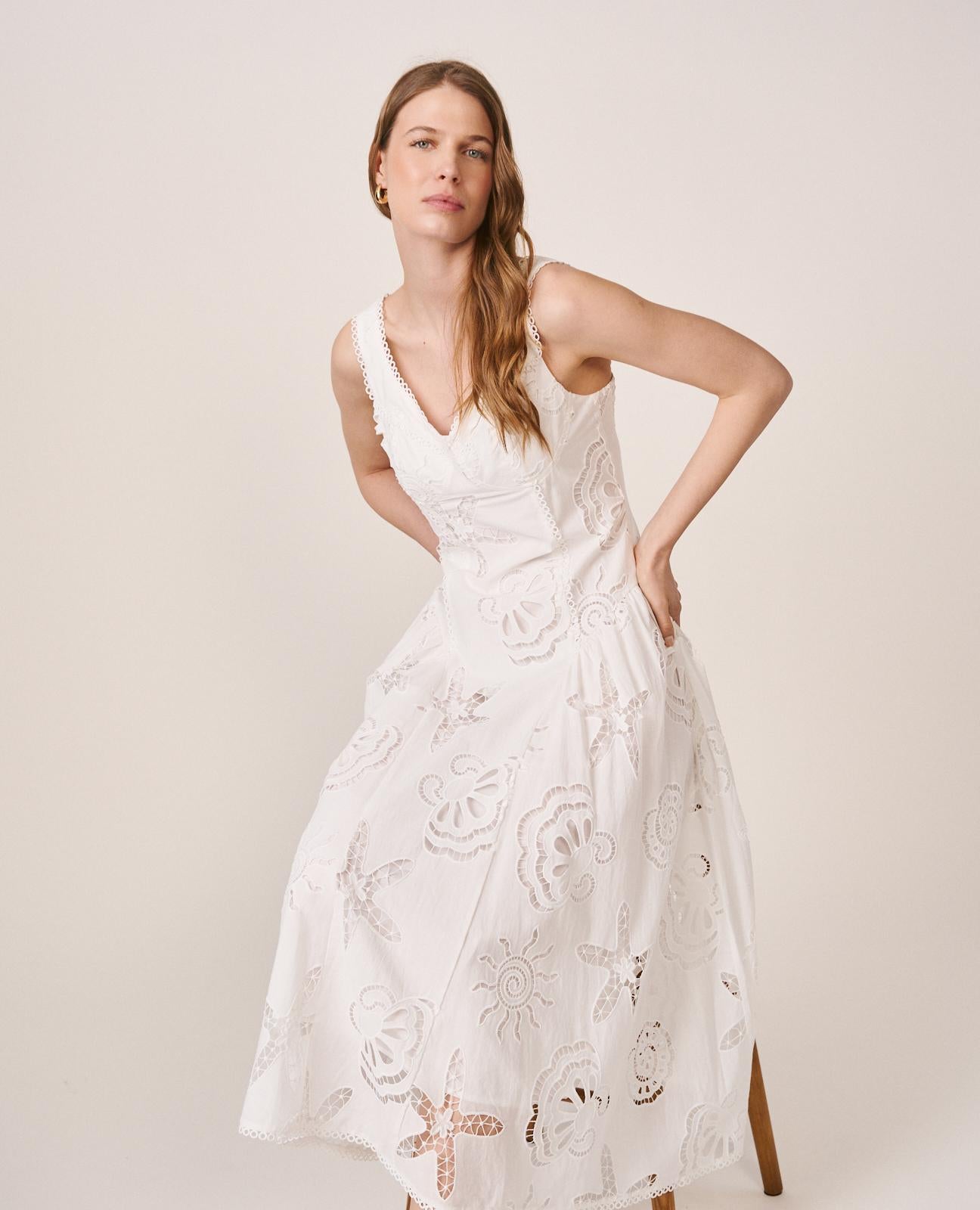 VESTIDO MIDI TIRANTES