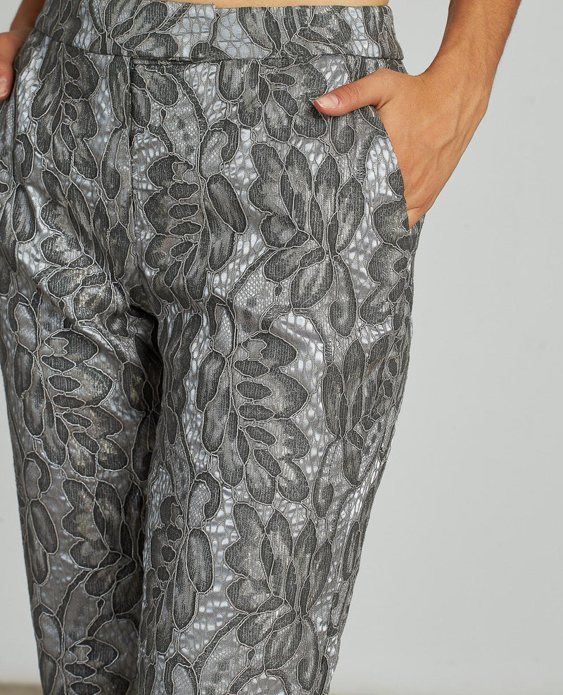 PANTALÓN EFECTO METALIZADO