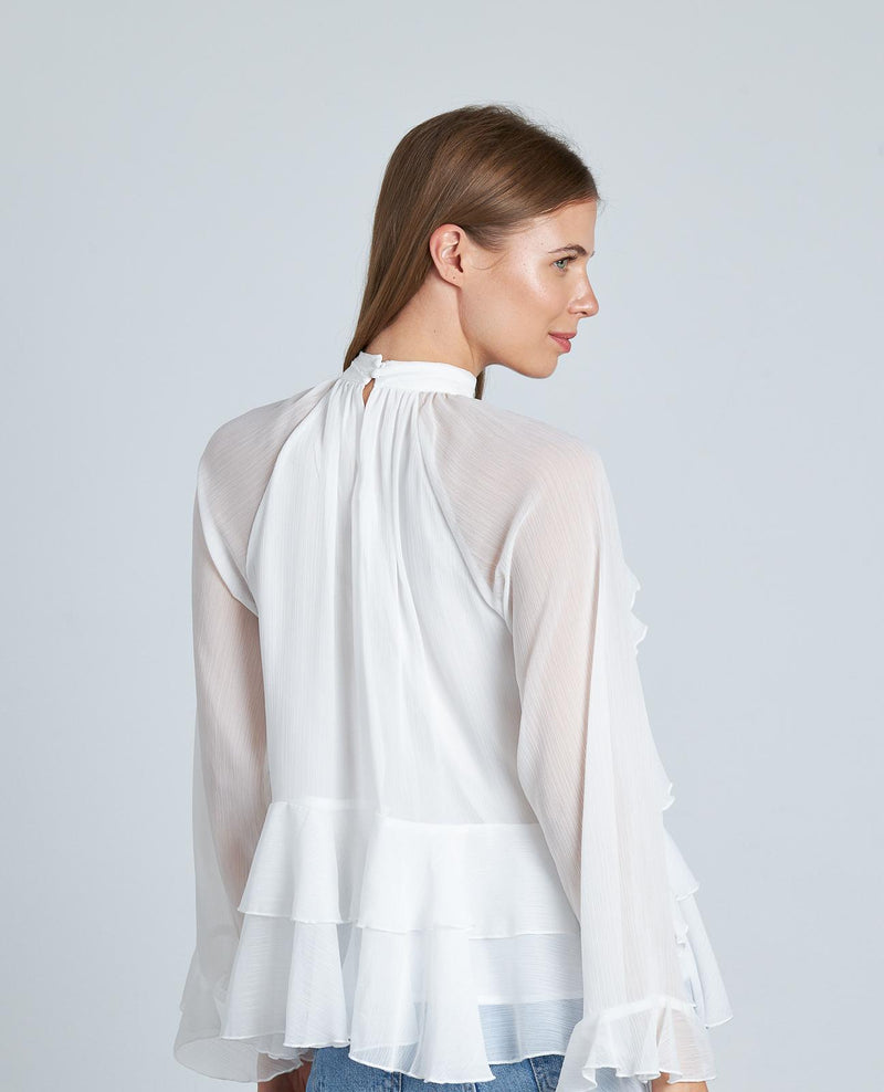 BLUSA VOLANTES LARGA