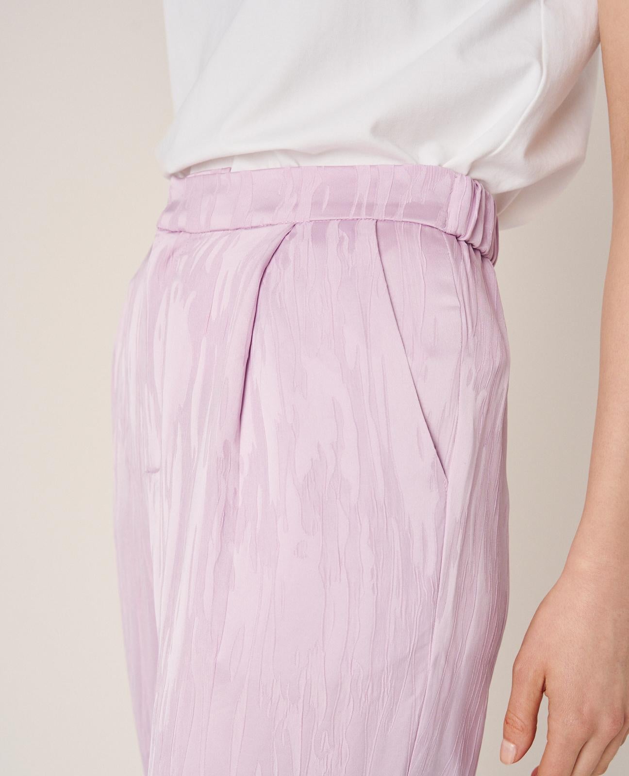 PANTALÓN TIRO ALTO TEXTURA