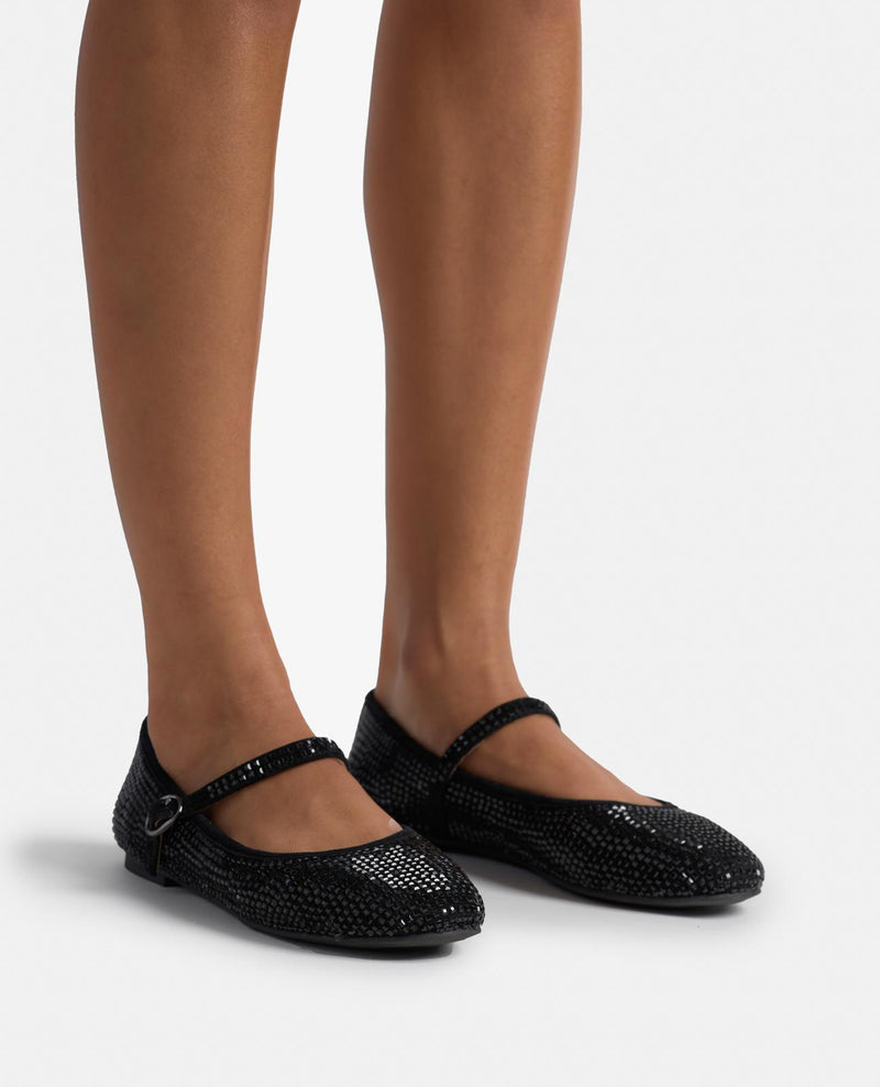 BOUCLE BALLERINE EN STRASS