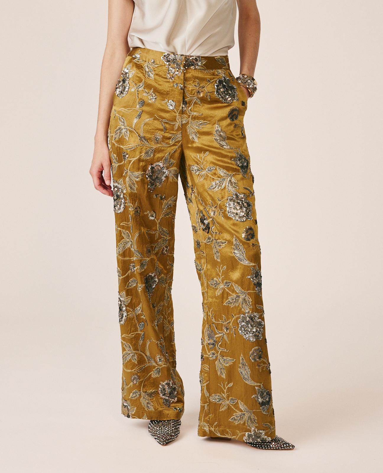 PANTALÓN FLORES