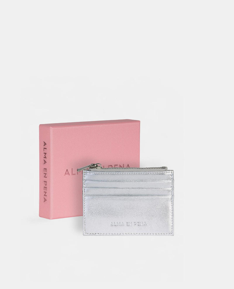 CARTERA TARJETERO CREMALLERA