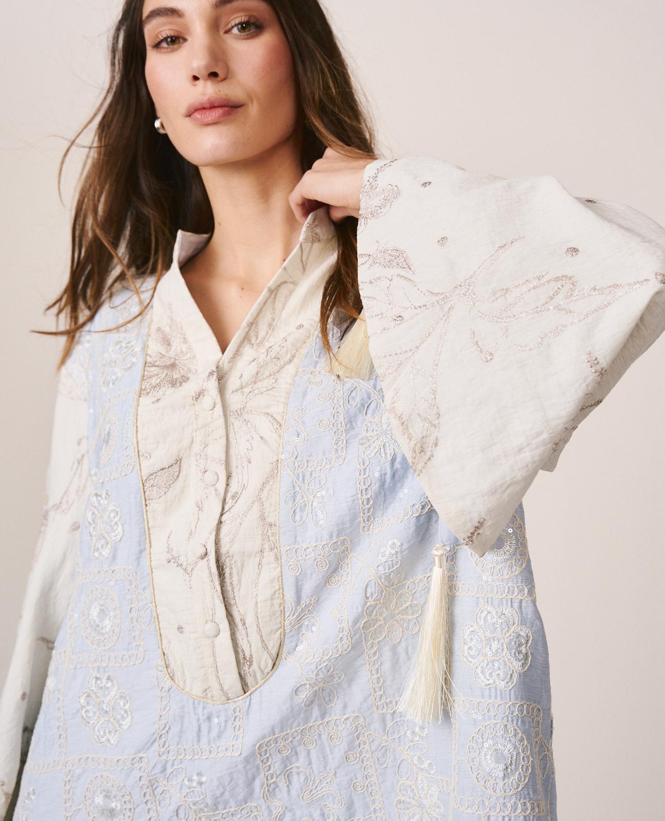 VESTIDO MINI BORDADO