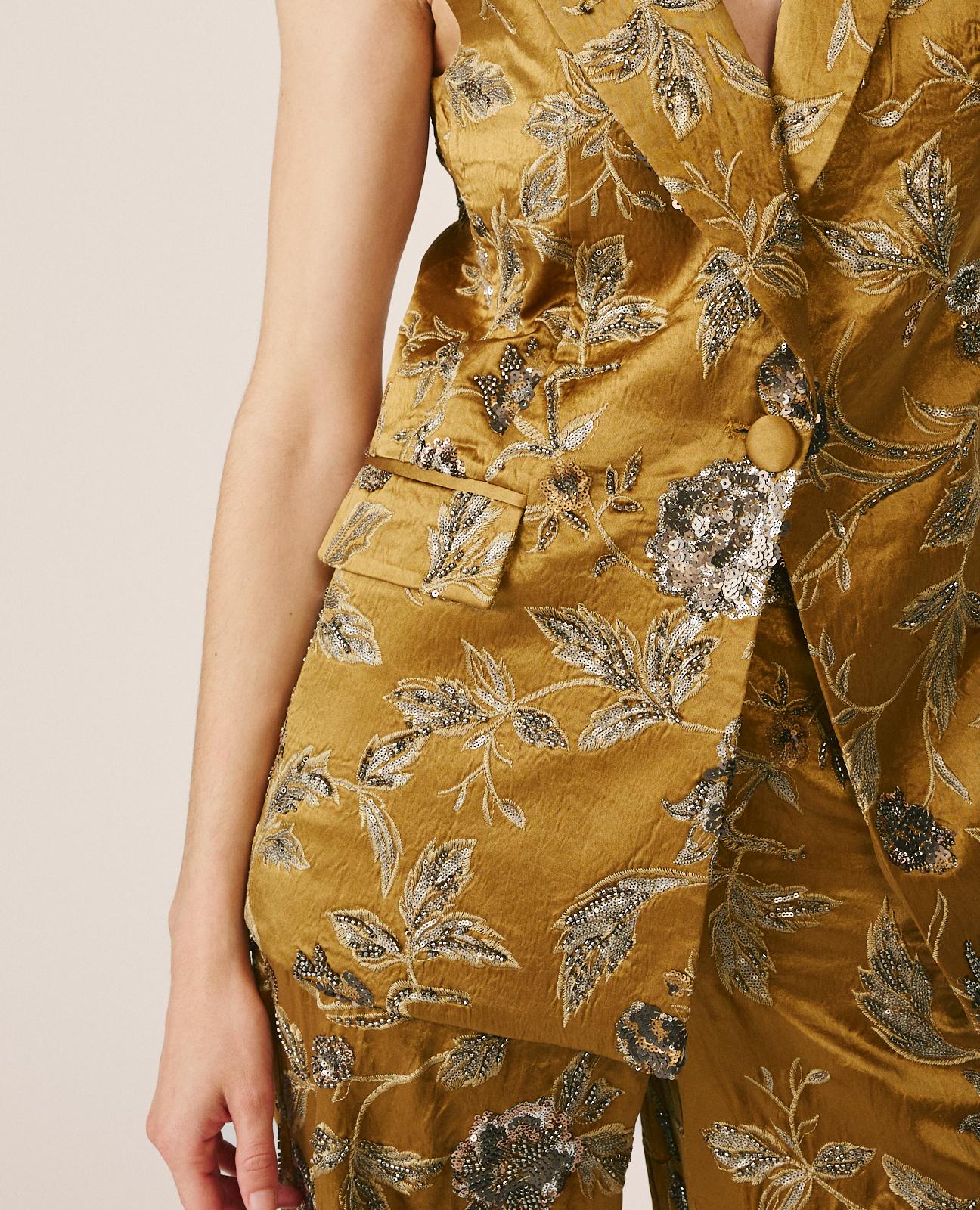 CHALECO FLORAL