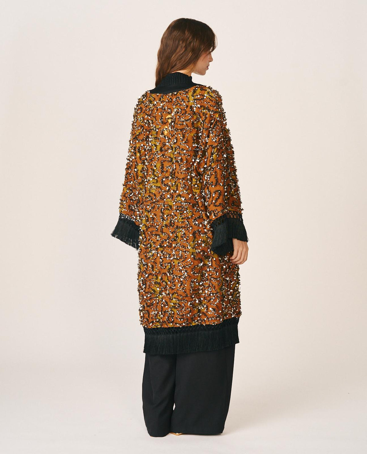CAFTAN CON PAILLETTES