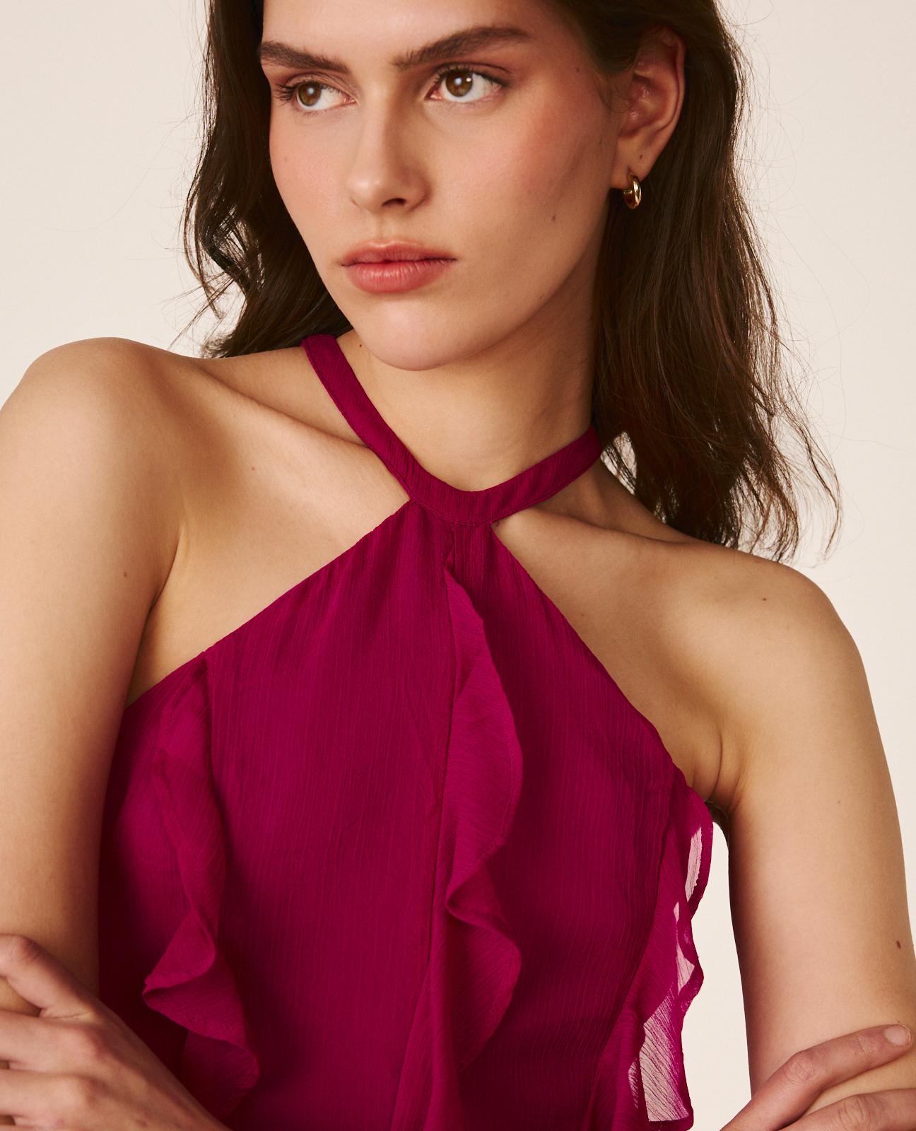 VESTIDO LARGO LISO