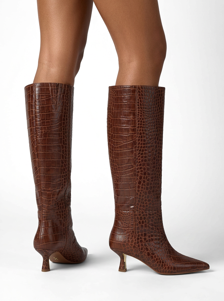 BOTA DE PIEL ANIMAL PRINT