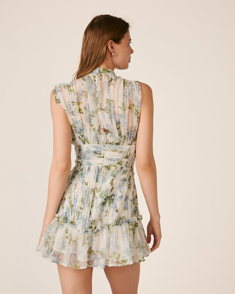 VESTIDO DE GOLA ALTA