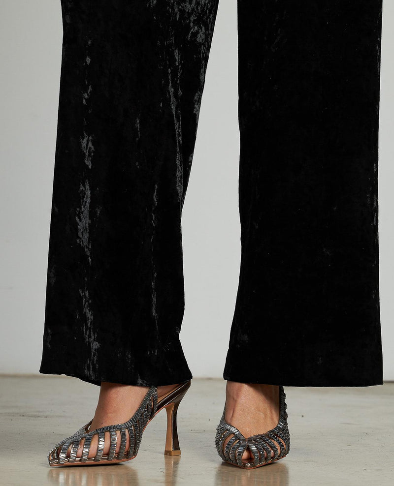 PANTALÓN TIRO ALTO TERCIOPELO