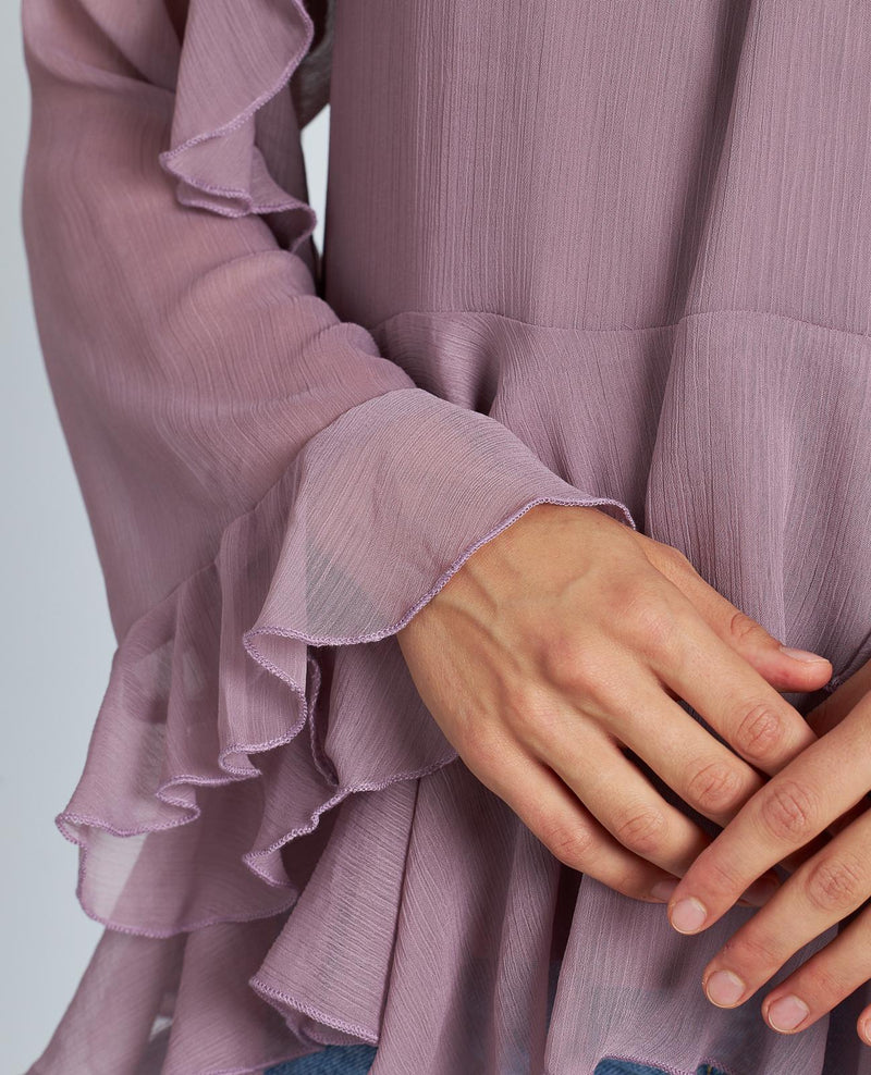 BLUSA VOLANTES LARGA