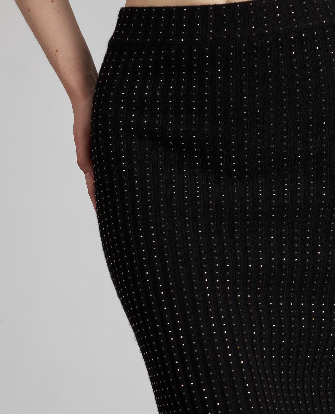 JUPE TRICOTÉE BRILLANTE