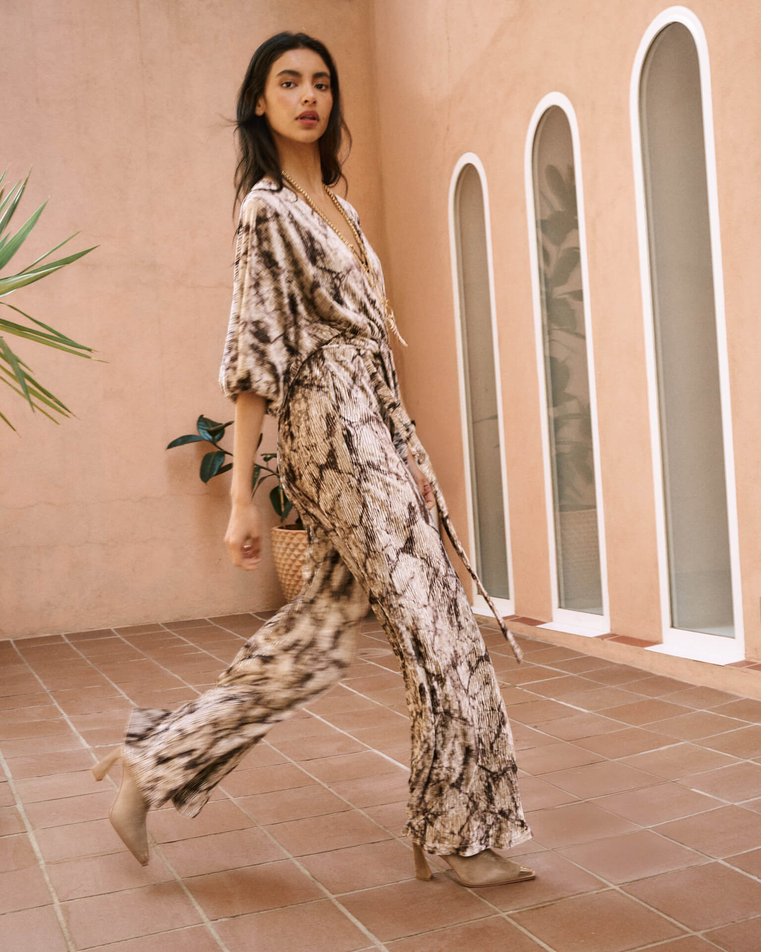 MONO FRUNCES ESTAMPADO