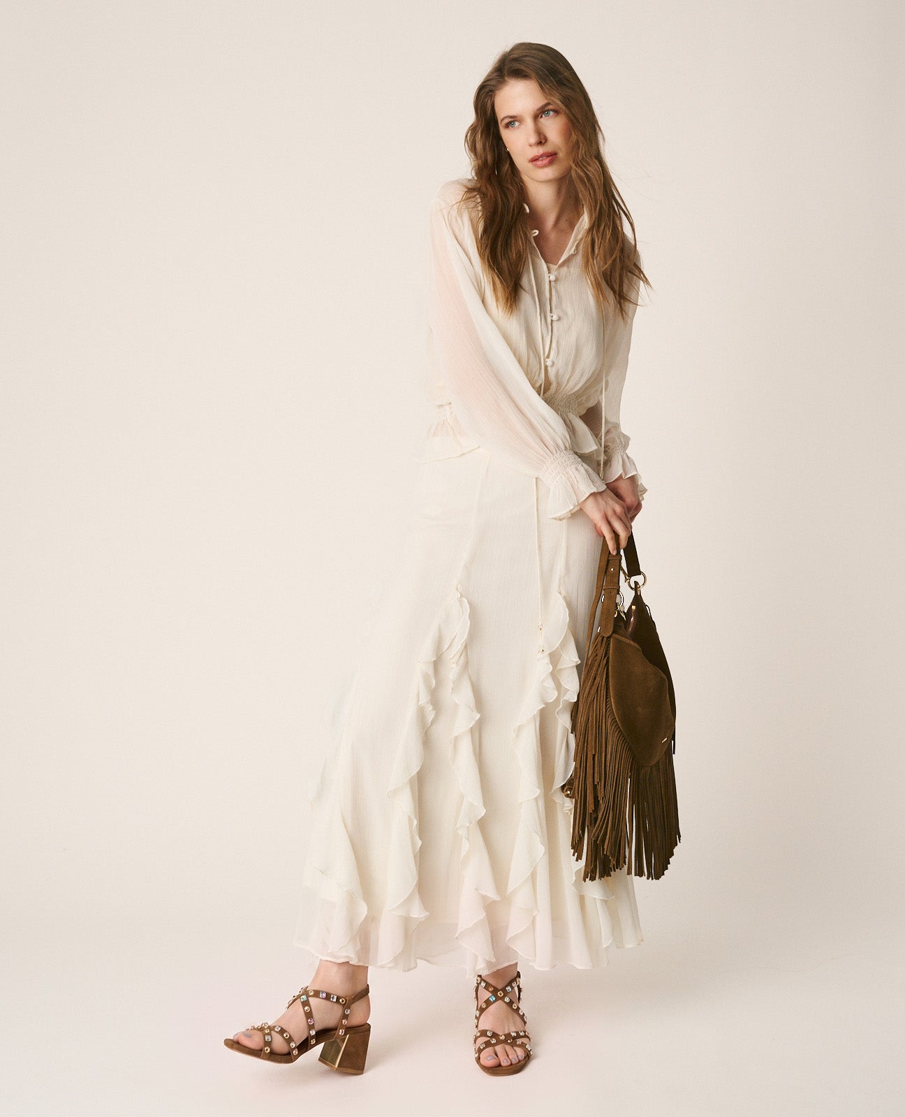 BLUSA MANGA LARGA