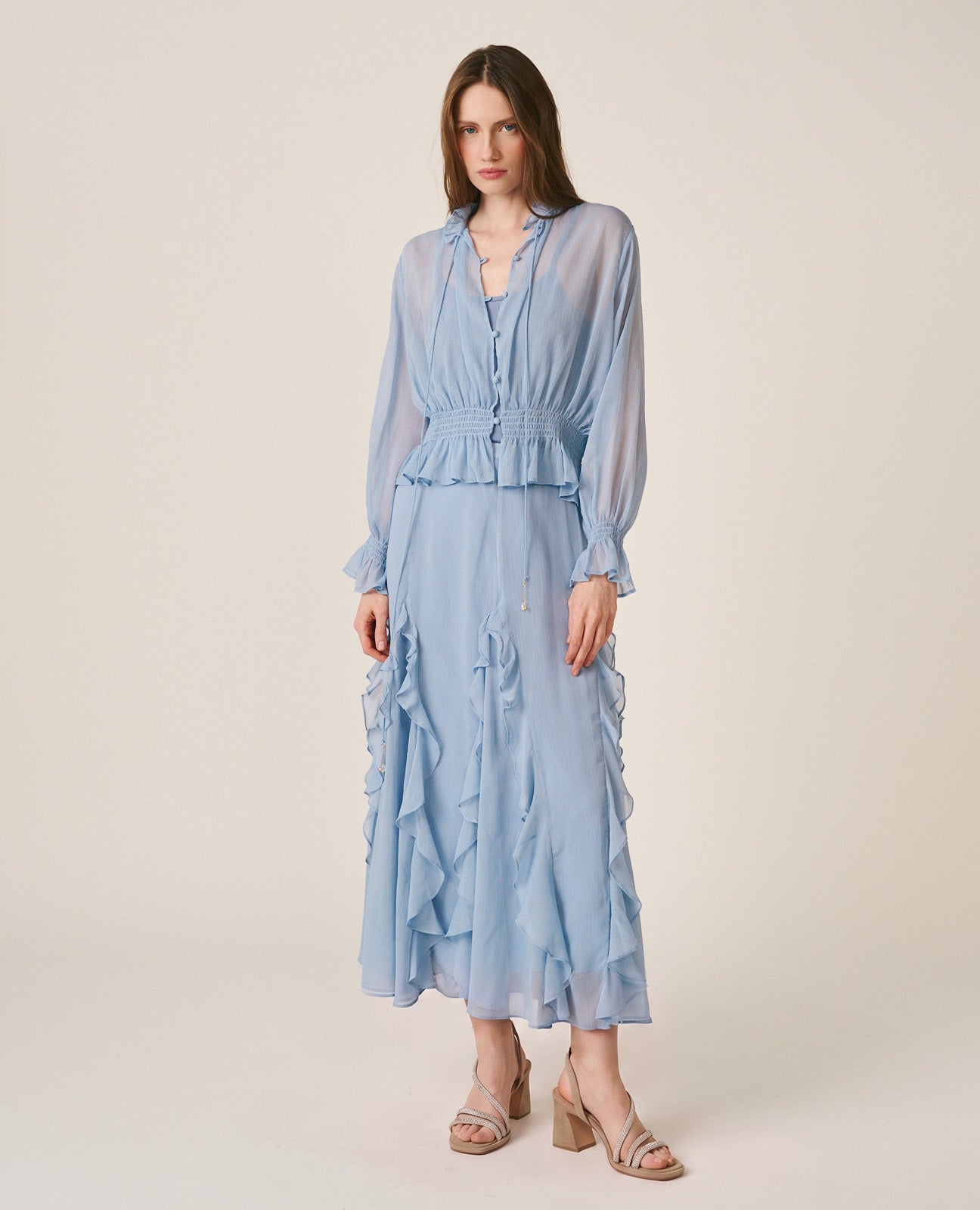 LONG-SLEEVED BLOUSE