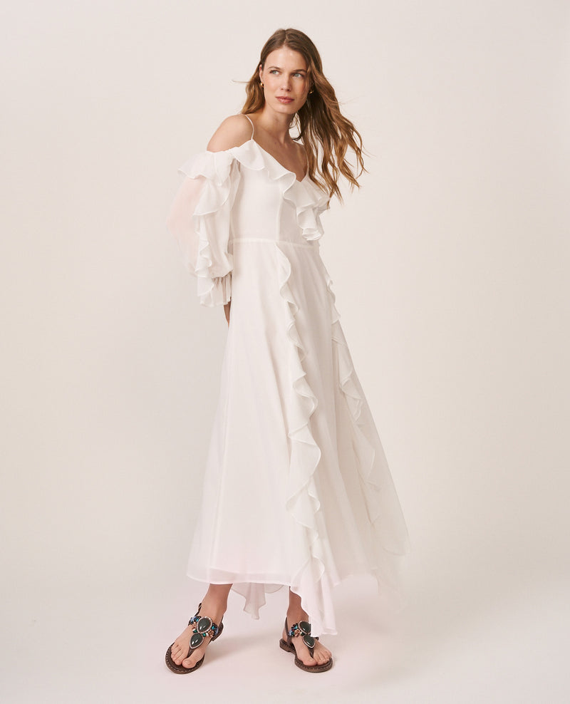 VESTIDO MIDI MANGA LARGA