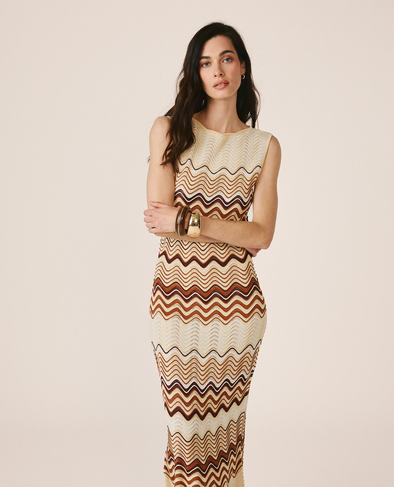 VESTIDO DE MALHA SEM MANGAS