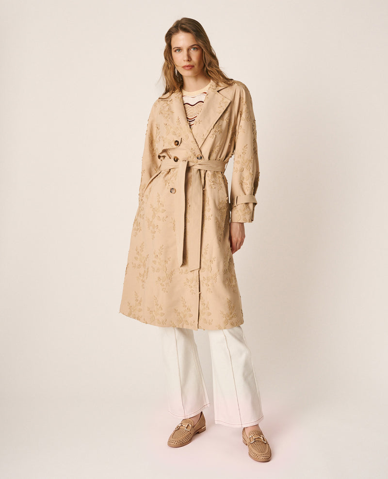 TRENCH BORDADO FLORAL