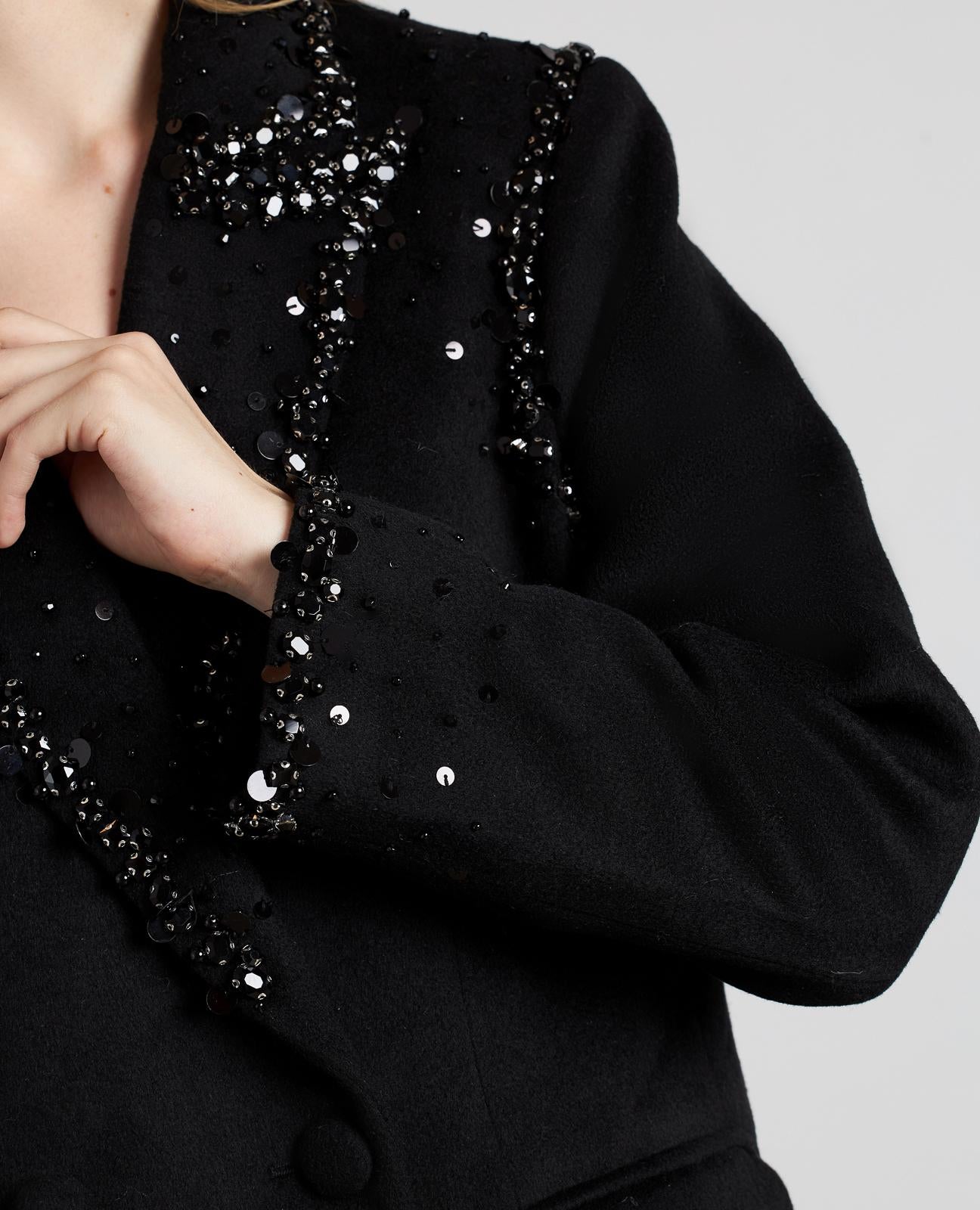 GLITTER LONG COAT