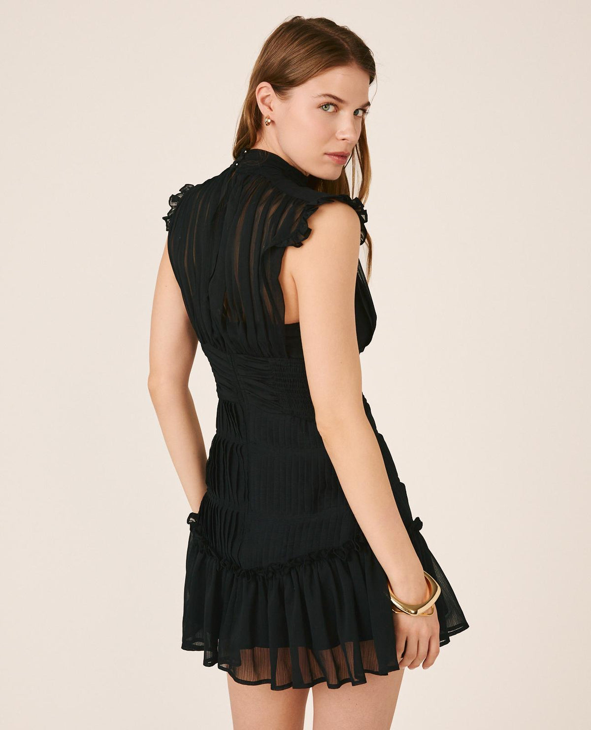 HIGH-NECK DRESS