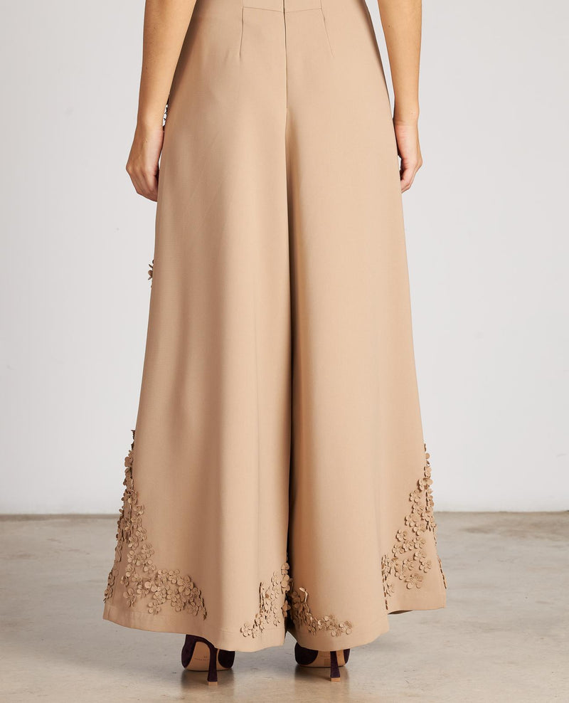 WIDE LEG BORDADO FLORES
