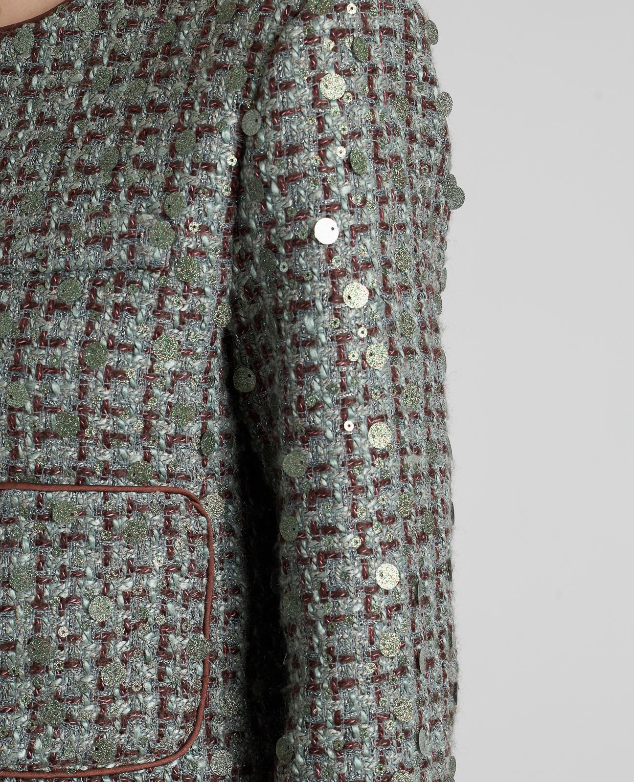 CHAQUETA ESTRUCTURA LENTEJUELAS