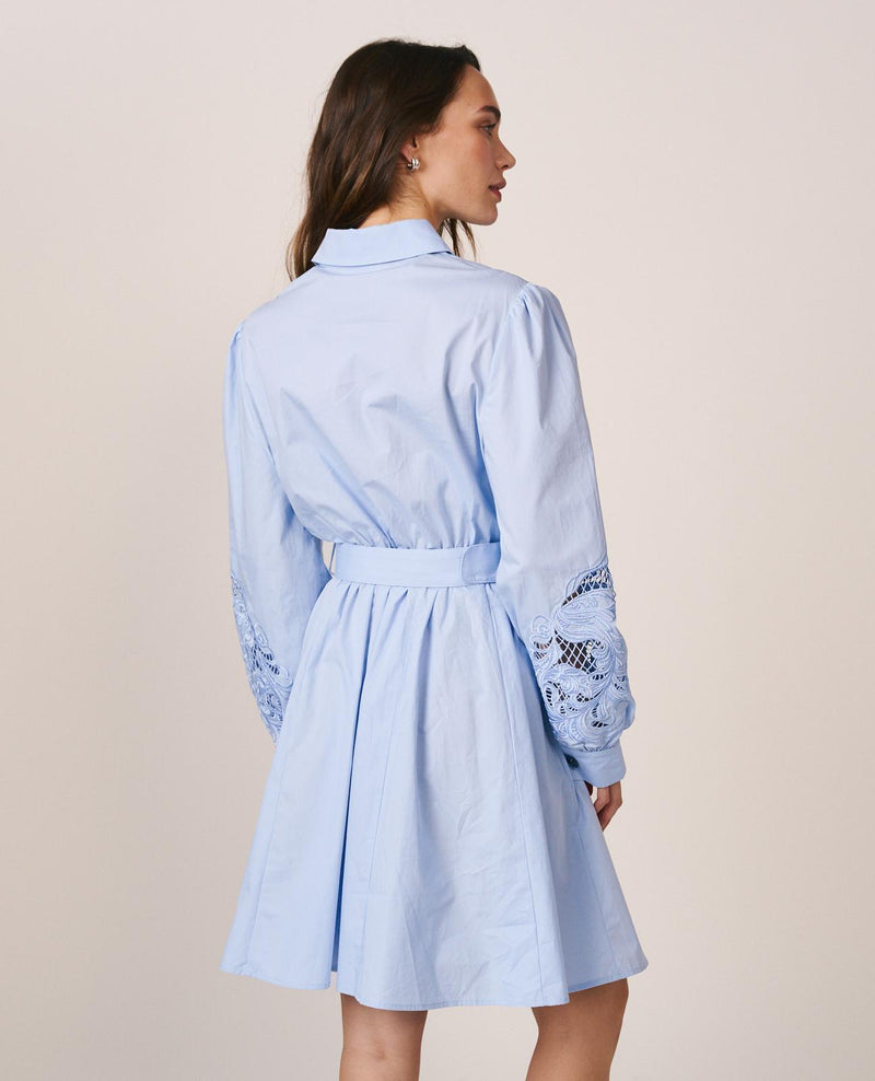 VESTIDO POPELÍN ALGODÓN