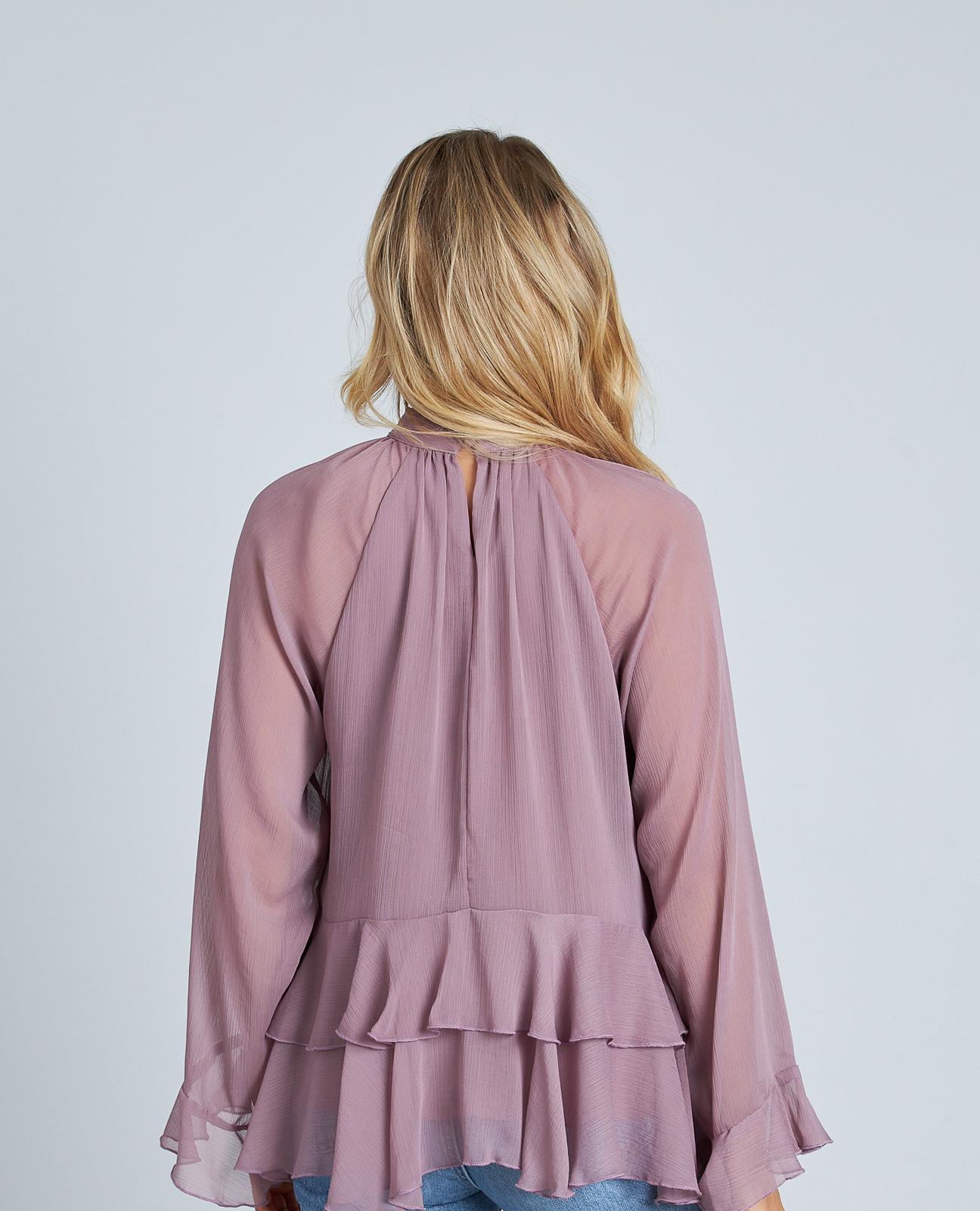 BLUSA VOLANTES LARGA