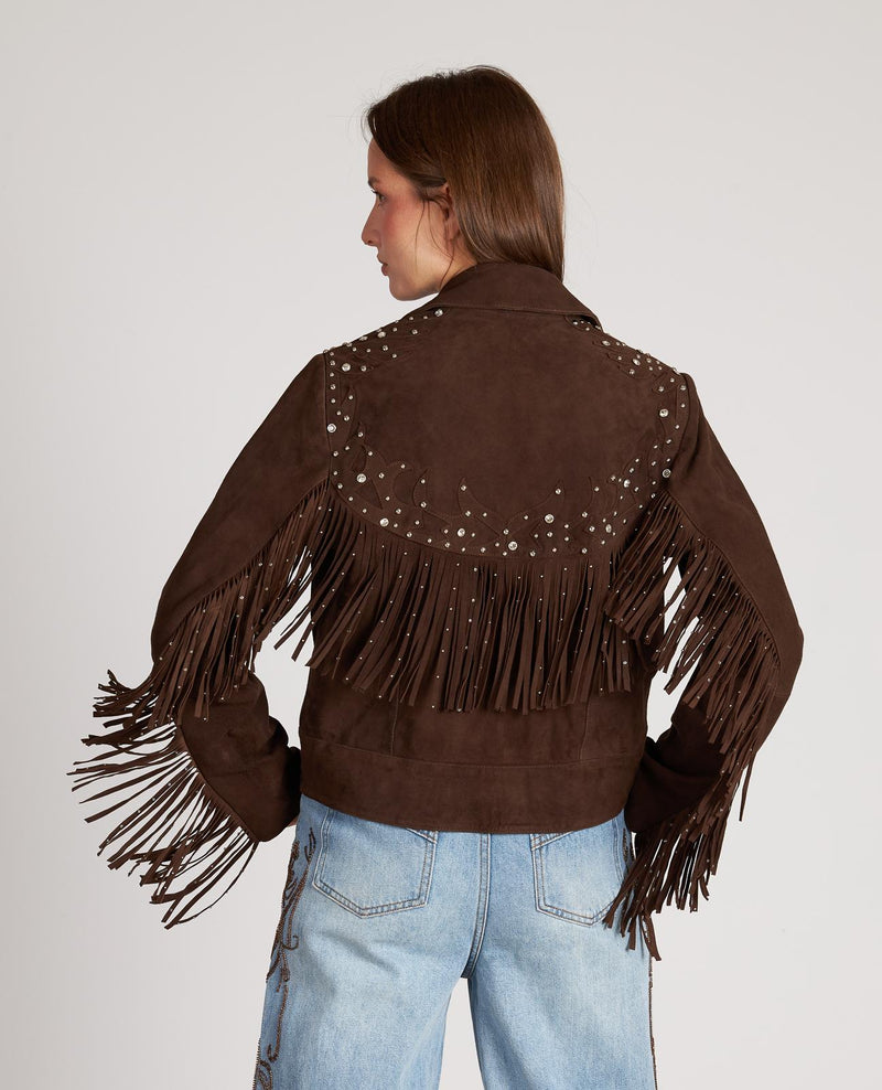 CAZADORA ANTE FLECOS