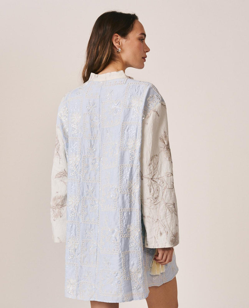 VESTIDO MINI BORDADO