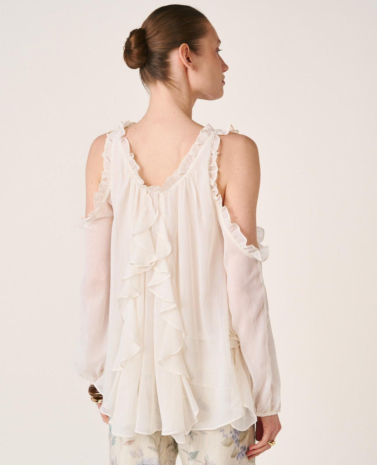 BLUSA CON SPALLE SCOPERTE