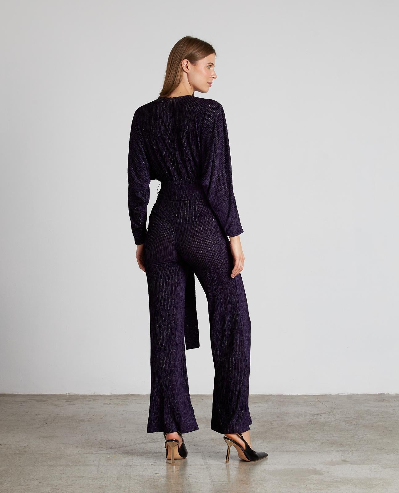 JUMPSUIT RUCHED BELT