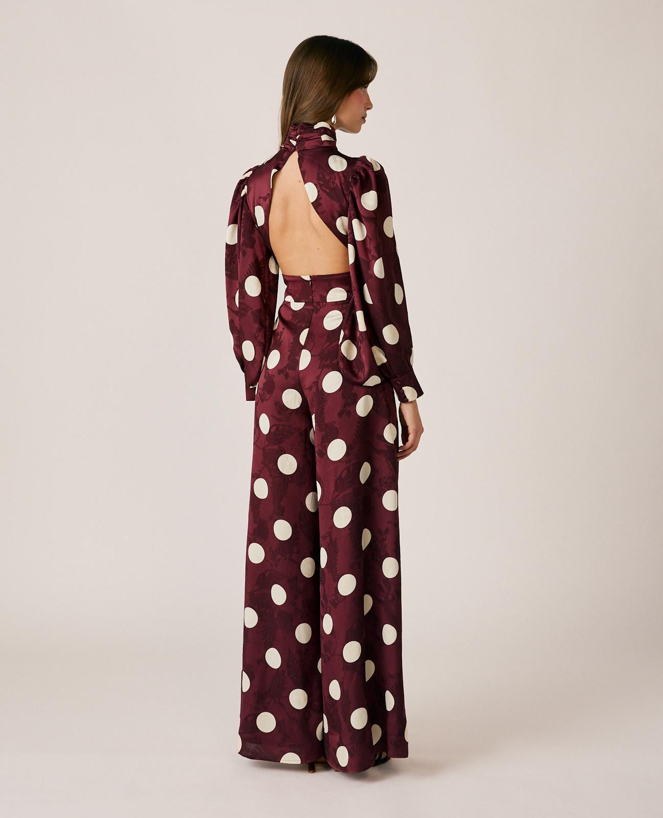 MONO LARGO JACQUARD ESTAMPADO