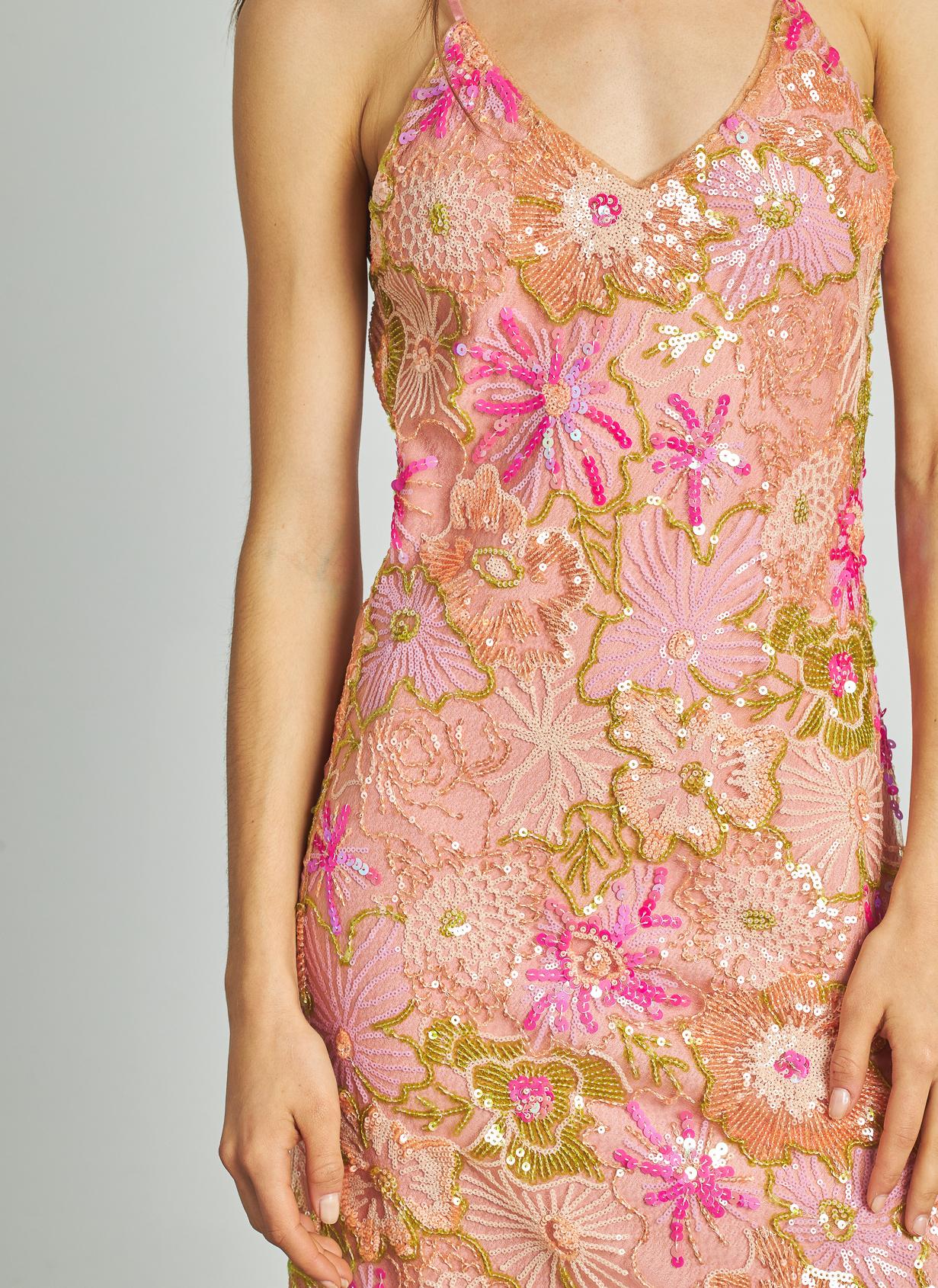 VESTIDO MIDI LENTEJUELAS