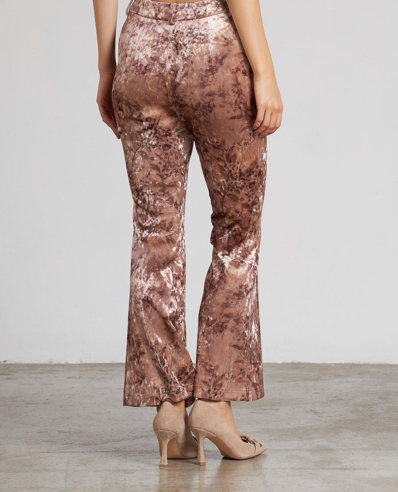 PANTALÓN FLARE TERCIOPELO