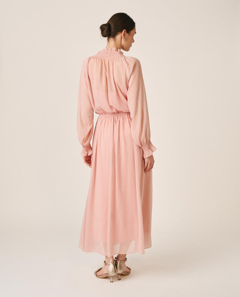 VESTIDO CUELLO FRUNCIDO