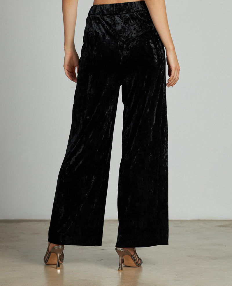 PANTALÓN TIRO ALTO TERCIOPELO