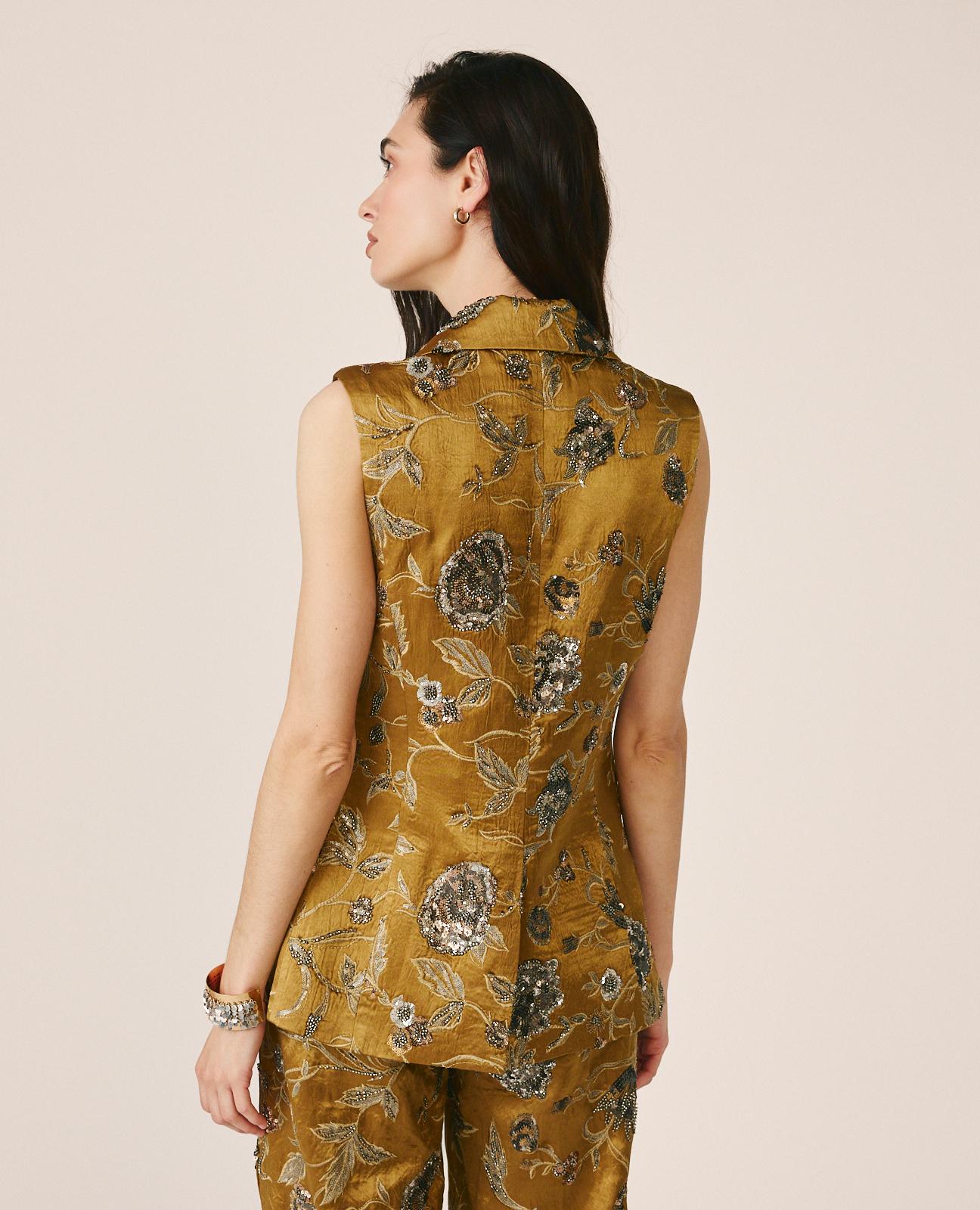 CHALECO FLORAL