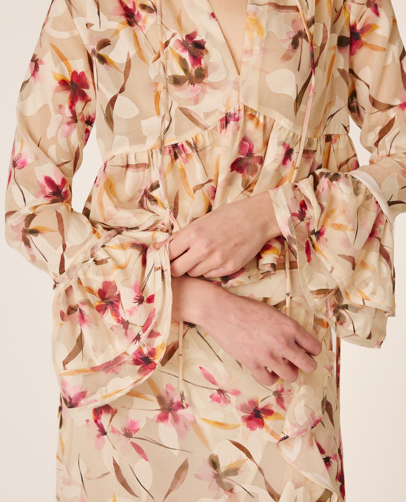 BLUSA FLUIDA FLORAL