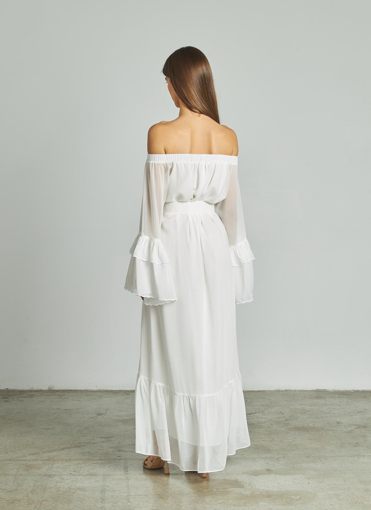 VESTIDO FLORAL SEM ALÇAS