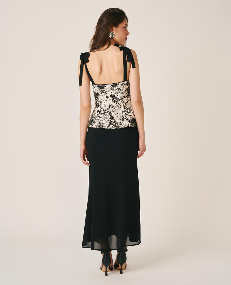 VESTIDO BORDADO LENTEJUELAS