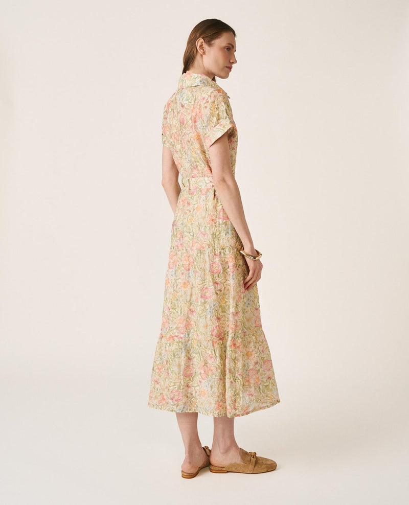 VESTIDO CORTE CINTURA