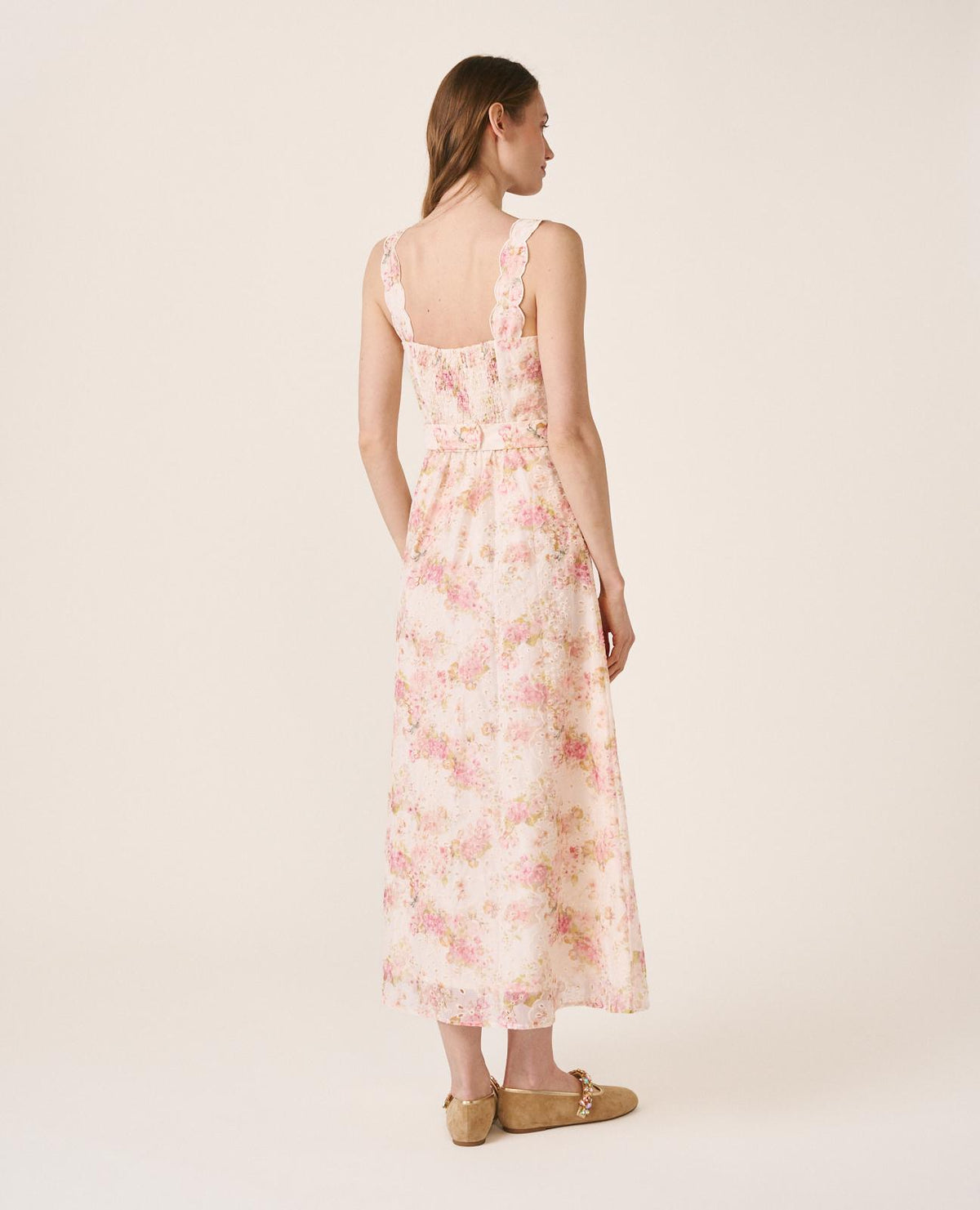 LONG FLORAL DRESS