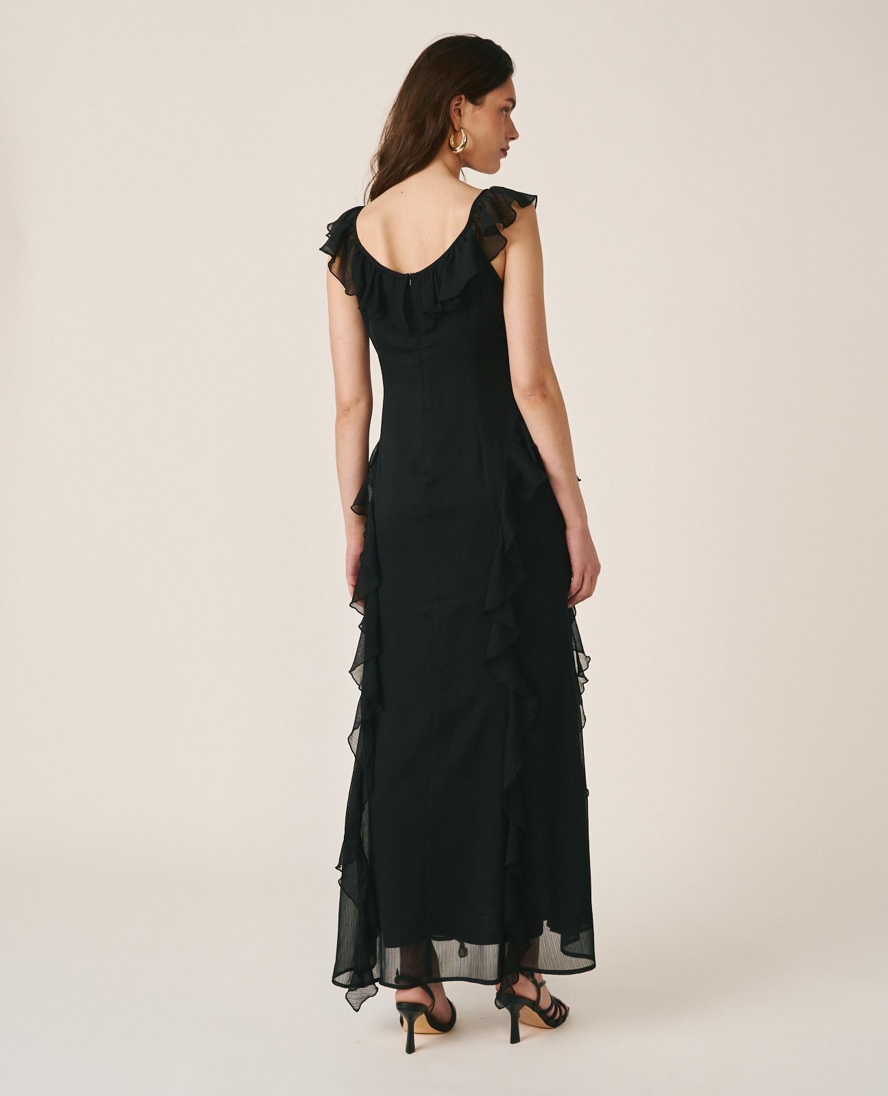 RUFFLE DRESS