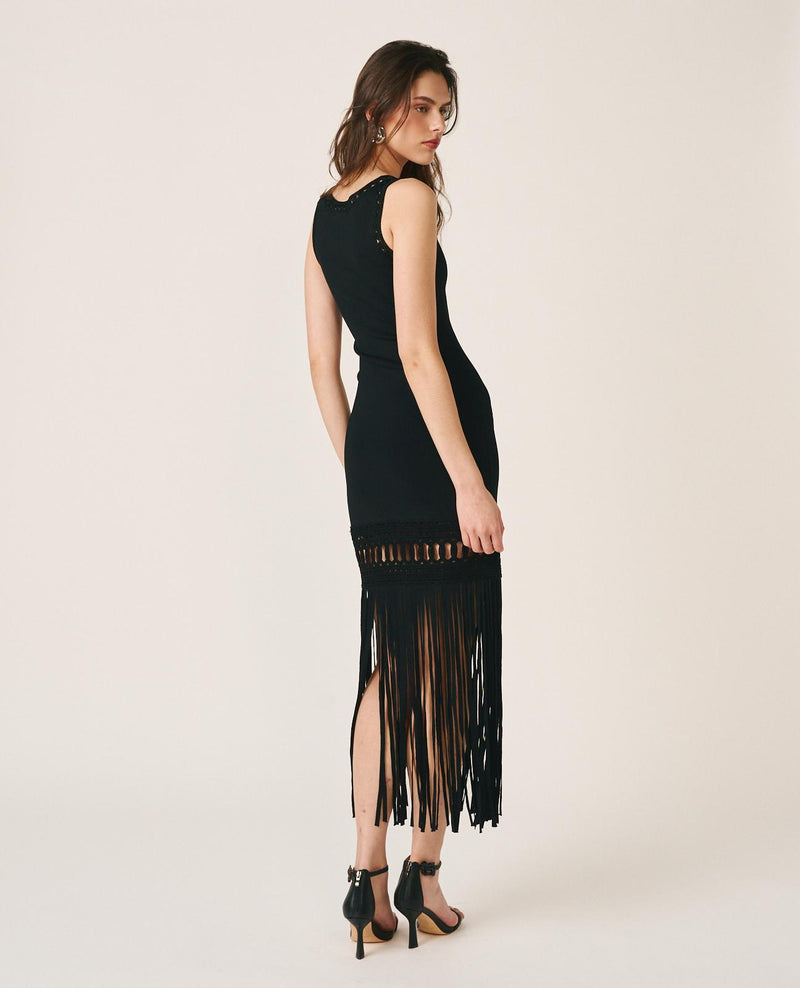 VESTIDO PUNTO FLECOS