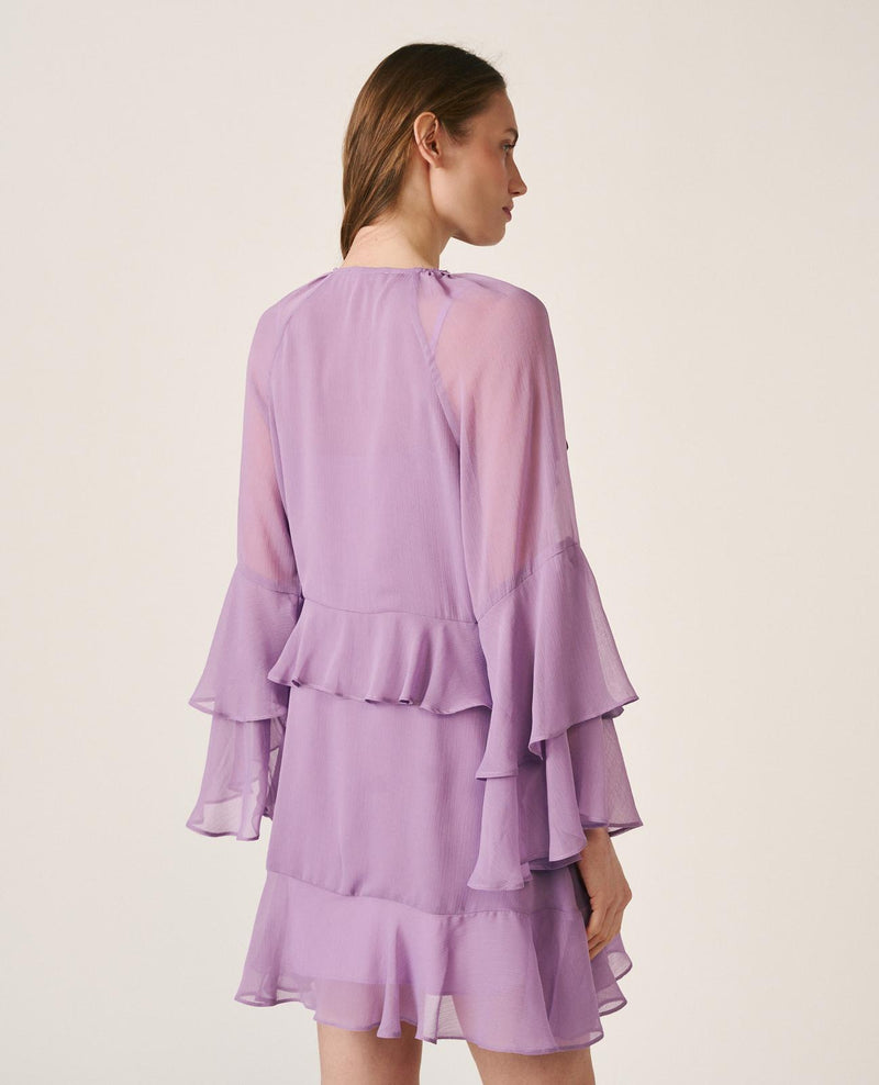 VESTIDO MANGA ACAMPANADA